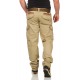 Men´s Cargo Trousers Pierce Beige