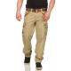 Men´s Cargo Trousers Pierce Beige