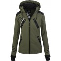 Womens Softshell Jacket Amelia Green