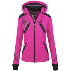 Womens Softshell Jacket Amelia Pink