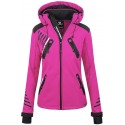 Womens Softshell Jacket Amelia Pink