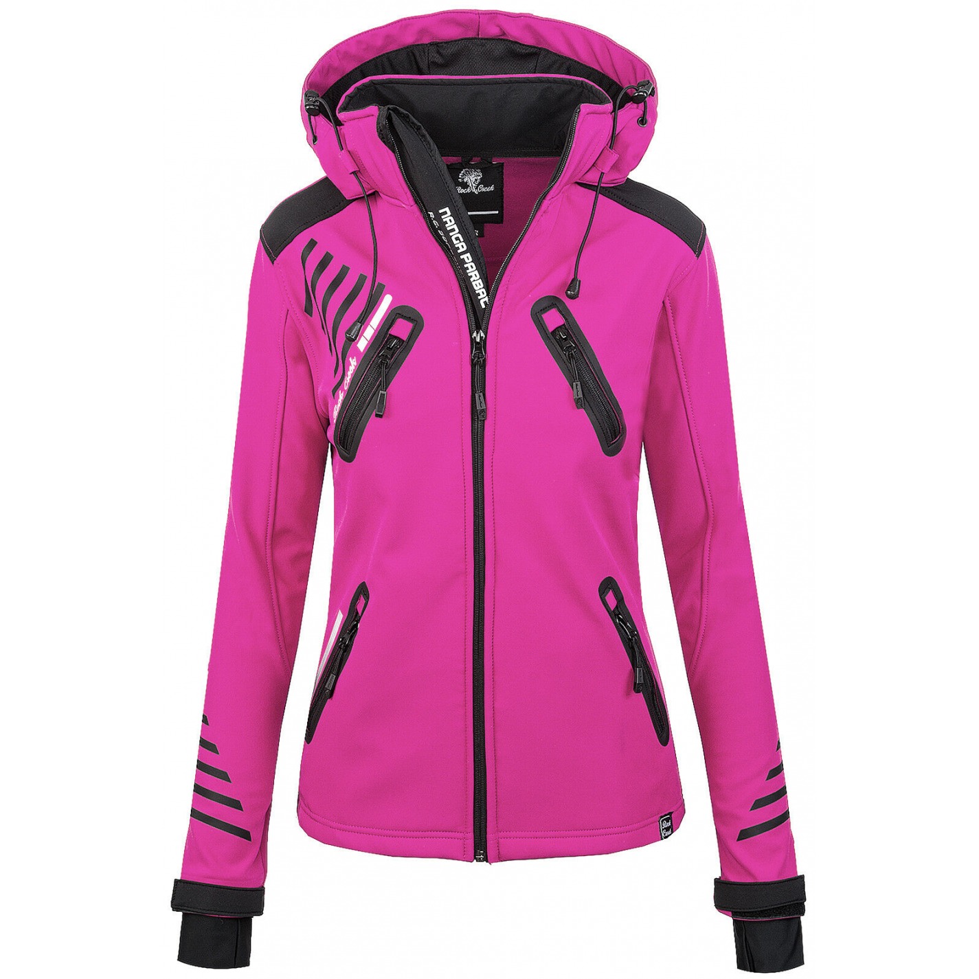 Pink Full Zip Swishy Jacket  Women's Pink Windbreaker - Balfour of Norman