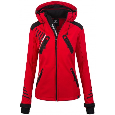 Womens Softshell Jacket Amelia Red