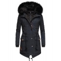 Womens Winter Jacket Juliet Navy