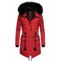 Womens Winter Jacket Juliet Red