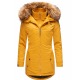Womens Winter Jacket Sandra Yellow