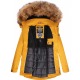 Womens Winter Jacket Sandra Yellow