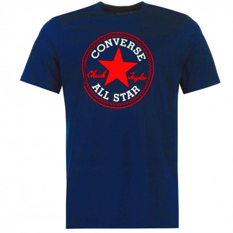 Mens T-shirt Converse Navy