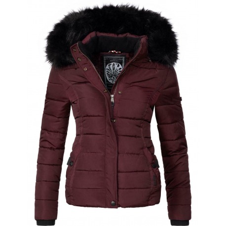 Womens Winter Jacket Emanuella Bordeaux