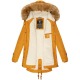 Womens Winter Jacket Lucia Yellow