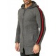 Men´s Knitted Jacket Anthrazit