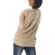 Womens Sweater Claire Beige