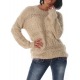 Womens Sweater Claire Beige