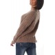 Womens Sweater Claire Brown