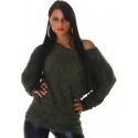 Womens Sweater Claire Green