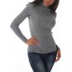 Womens Pullover Ciara Light Grey