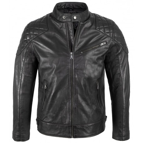 Men´s Leather Jacket Soren Black