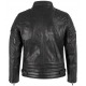 Men´s Leather Jacket Soren Black