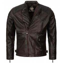 Men´s Leather Jacket Soren Brown