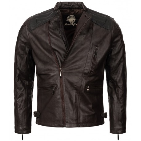 Men´s Leather Jacket Soren Brown