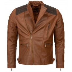 Men´s Leather Jacket Soren Light Brown