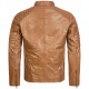 Men´s Leather Jacket Orlando Light Brown