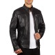 Men´s Leather Jacket Simeon Black