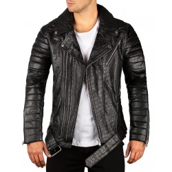 Men´s Leather Jacket Ronan Black