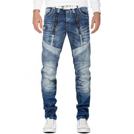 Mens Blue Denim Jeans Favre