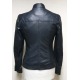 Womens Leather Jacket Amber Black