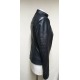 Womens Leather Jacket Amber Black