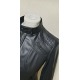 Womens Leather Jacket Amber Black