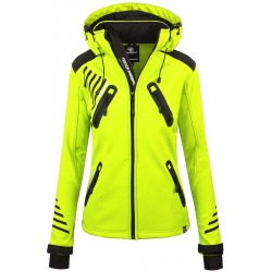 Womens Softshell Jacket Amelia Yellow