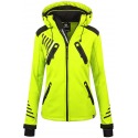 Womens Softshell Jacket Amelia Yellow