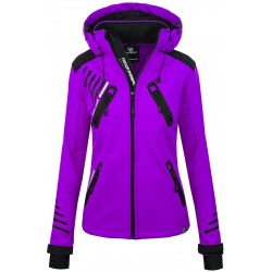 Womens Softshell Jacket Amelia Violet