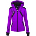 Womens Softshell Jacket Amelia Violet