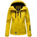 Womens Softshell Jacket Gabriela Yellow