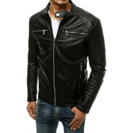 Men´s Leatherette Jacket Richard Black