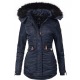 Womens Winter Jacket Angelica Navy