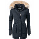 Womens Winter Jacket Samantha Navy