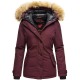 Womens Winter Jacket Valery Bordeaux