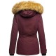 Womens Winter Jacket Valery Bordeaux