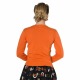 Womens Cardigan Suvi Orange