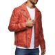 Men´s Leather Jacket Nolan Red