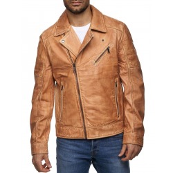 Men´s Leather Jacket Nolan Cognac
