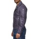 Men´s Leather Jacket Nolan Indigo