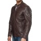 Men´s Leather Jacket Constantin Deep Red