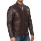 Men´s Leather Jacket Constantin Deep Red