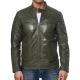 Men´s Leather Jacket Constantin Khaki