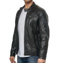 Men´s Leather Jacket Constantin Black